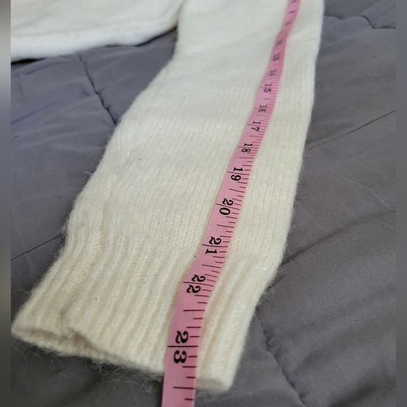 GAP | Ivory/Multicolor Fair Isle Mohair Wool Blend Pullover Knit Sweater - Picture 8 of 10